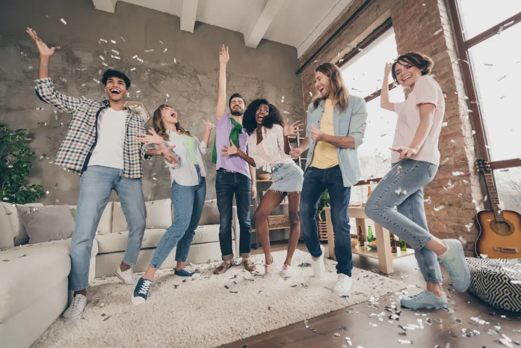 życie w akademiku, imprezy